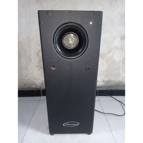 subwoofer aktif bazooka model psw 500 speaker legacy 8" single