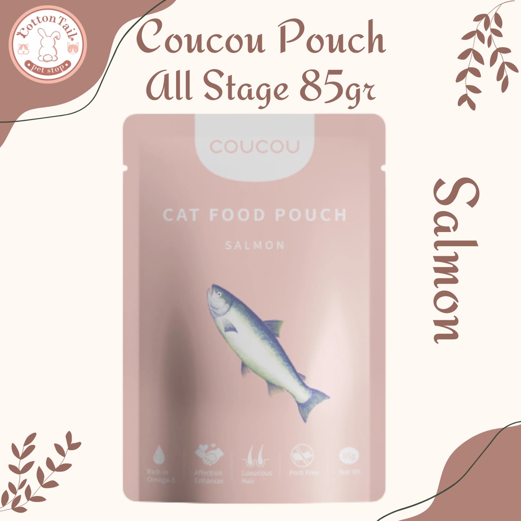 Makanan Kucing Coucou Pouch Premium 85Gr / Cat Food / Wet Food