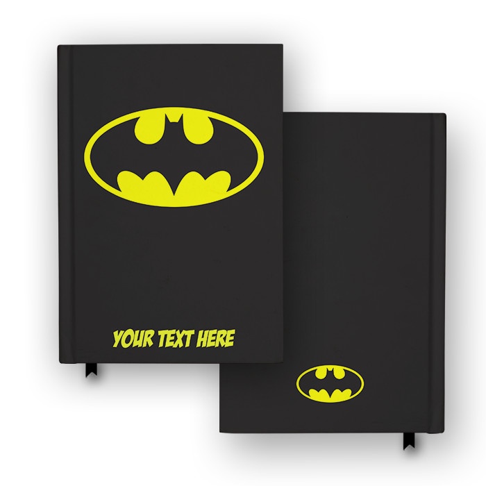 

Buku Catatan Batman Classic Logo Hardcover Diary Notebook Custom