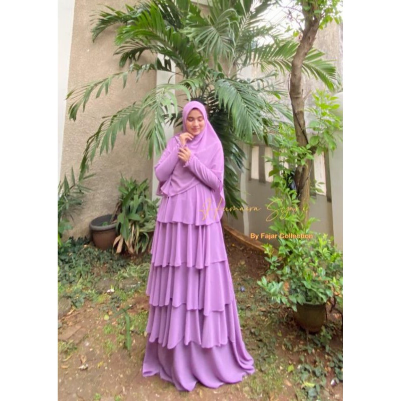 gamis set syar'i gamis Humaira syar'i gamis busui gamis original by fajar Collection