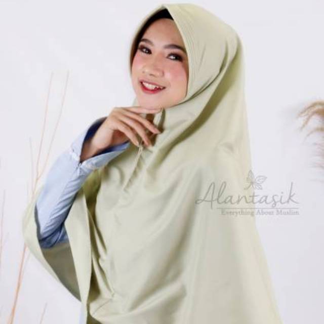 Alantasik - jilbab jumbo syari  UK L Super Silky / pet antem syra'i / R3