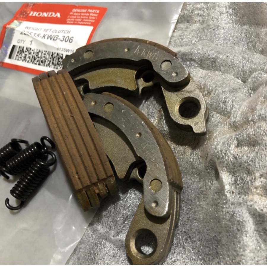 Kampas Ganda Kopling Weight Clutch Honda Blade Revo Absolute Lama KWB