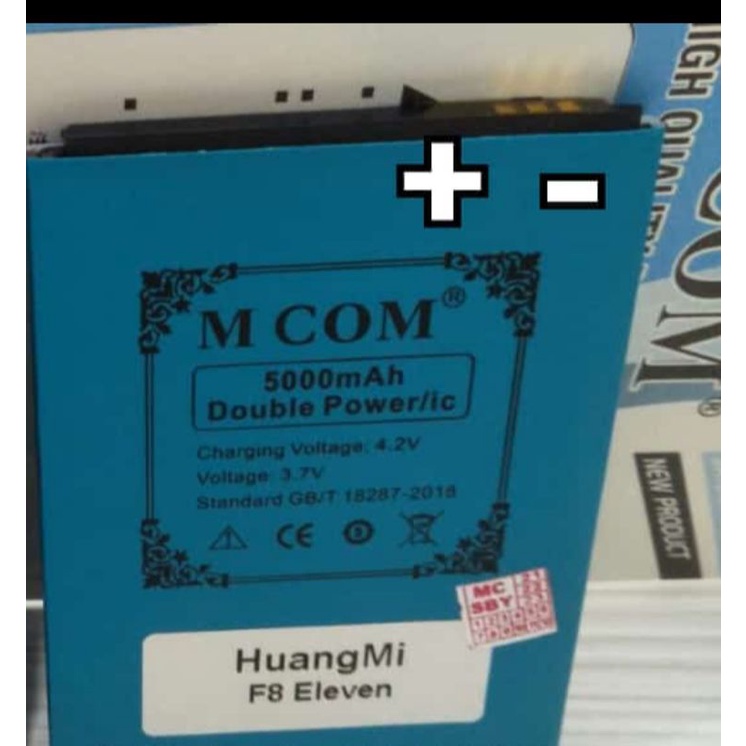 Baterai Mcom Doublepower Huangmi F8 Eleven