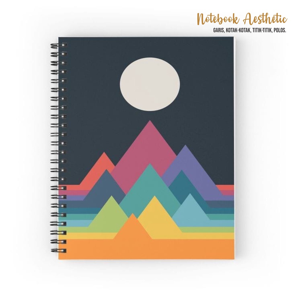 

Notebook Aesthetic | Ready Cover | A5 | 100 Page