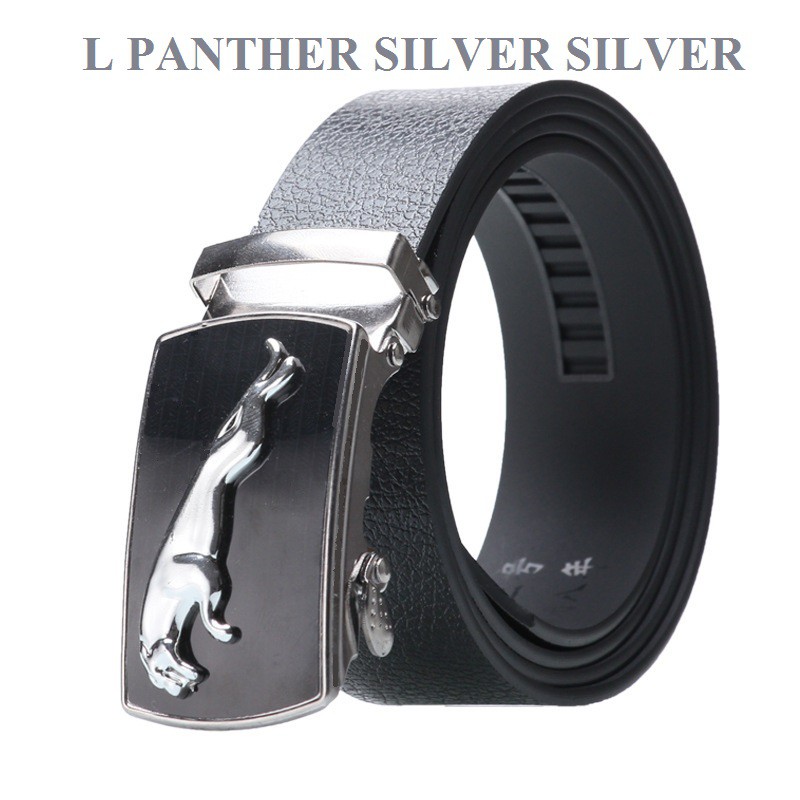 Ikat Pinggang Impor Pria PANTHER Eropa Fashion Belt Ban Gasper Gesper Sabuk Cowo Kulit Men Belt