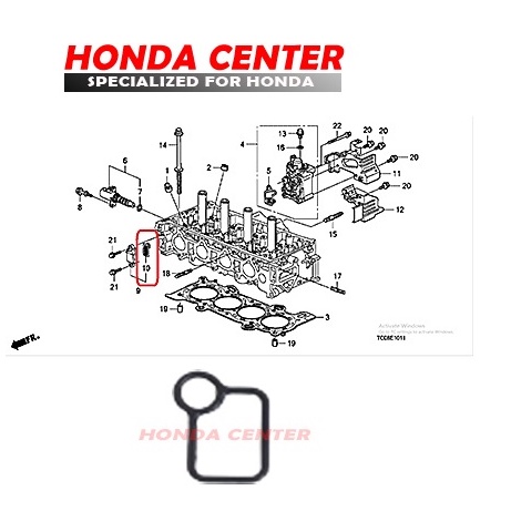 seal vtc vtec depan crv gen2 crv gen3 2400cc seal vtc vtec depan accord 2008-2011 civic fd 2000cc