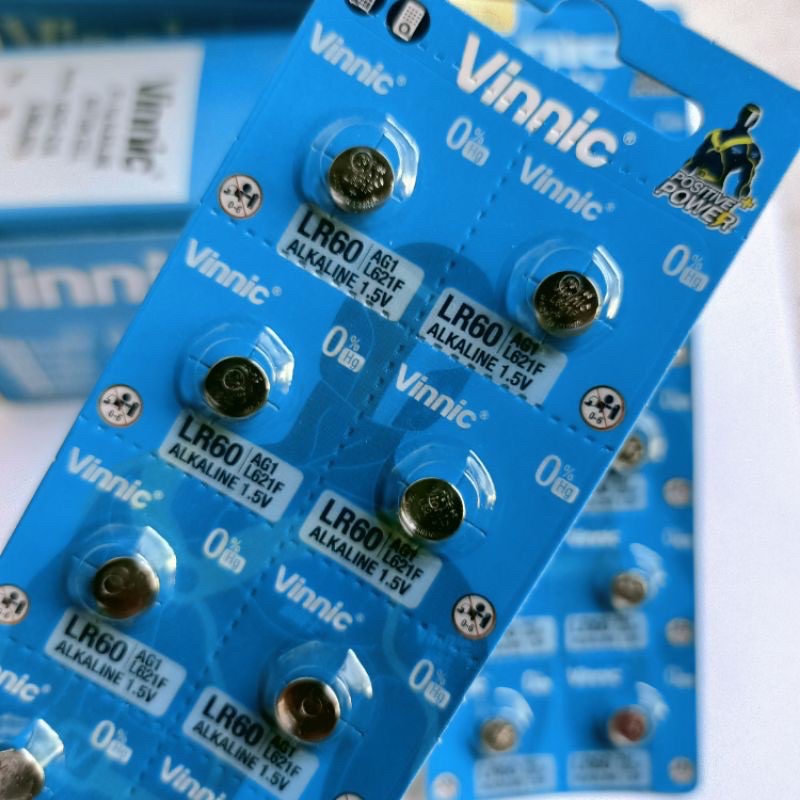 Baterai vinnic LR60/621