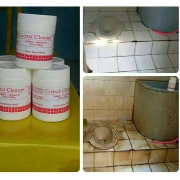 ⅍ Cristal Cleaner (Pembersih Kamar Mandi) ✧