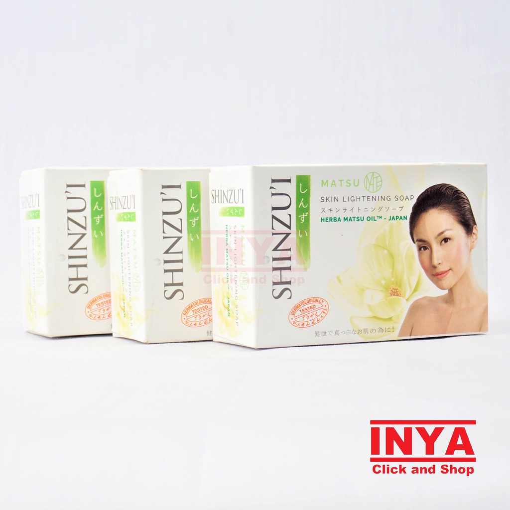 SHINZUI SKIN LIGHTENING SOAP BAR 85gr - Sabun Batang