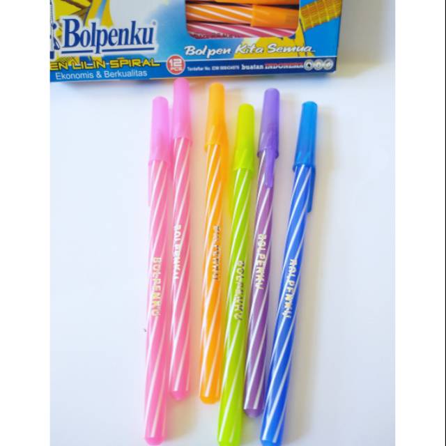 

Pulpen Bolpenku spiral