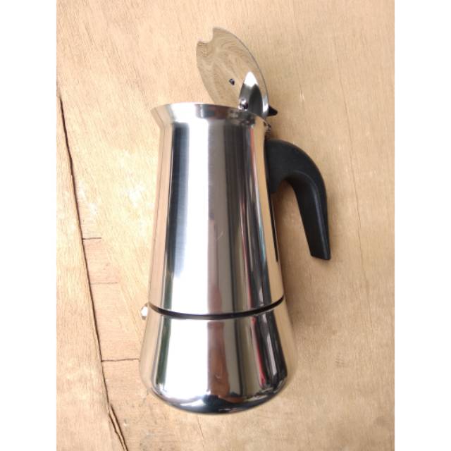MokaPot Coffee Maker Stainless
