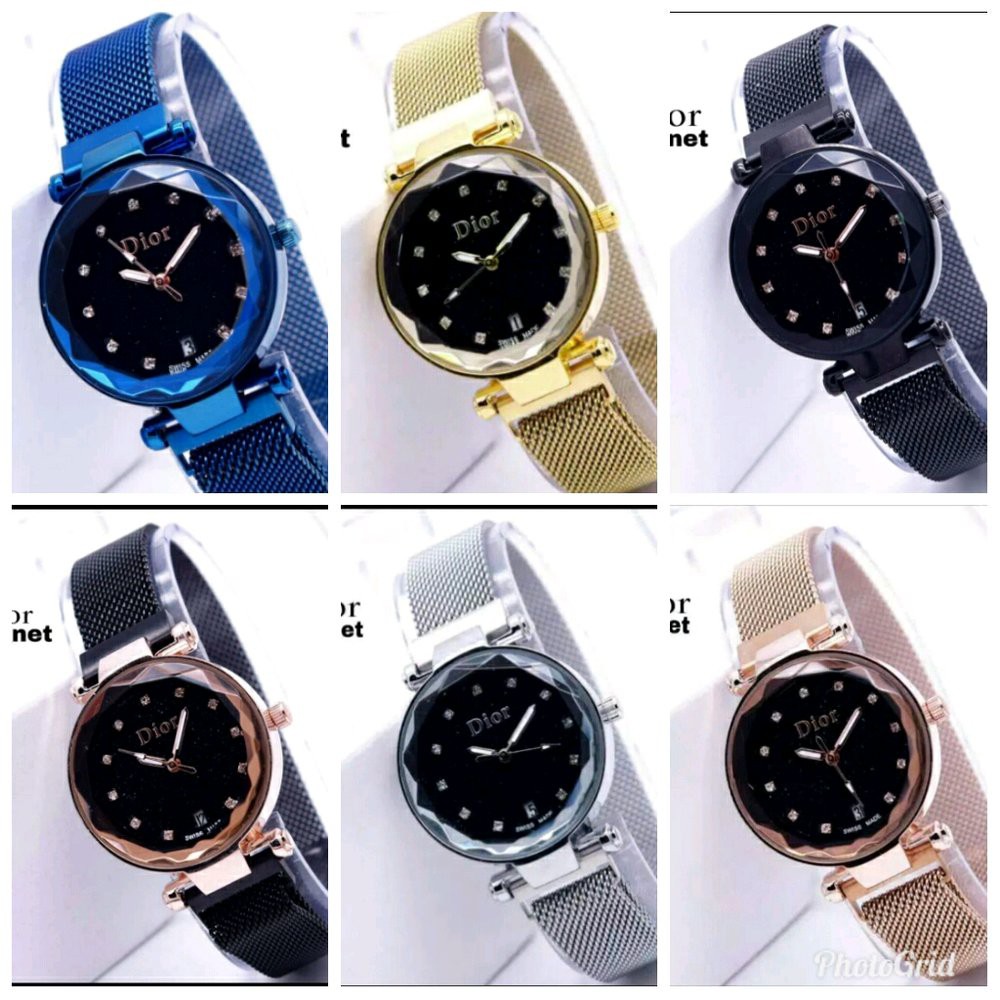 JAM TANGAN WANITA / JAM TANGAN MAGNET / JAM TANGAN RANTAI MAGNET / JAM TANGAN WANITA ANALOG