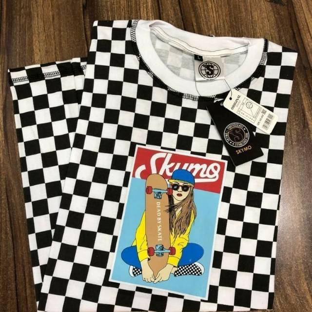 COD BAJU KAOS DISTRO SKYMO CATUR KAOS POLOS RACING BM ORI PTEMIUM