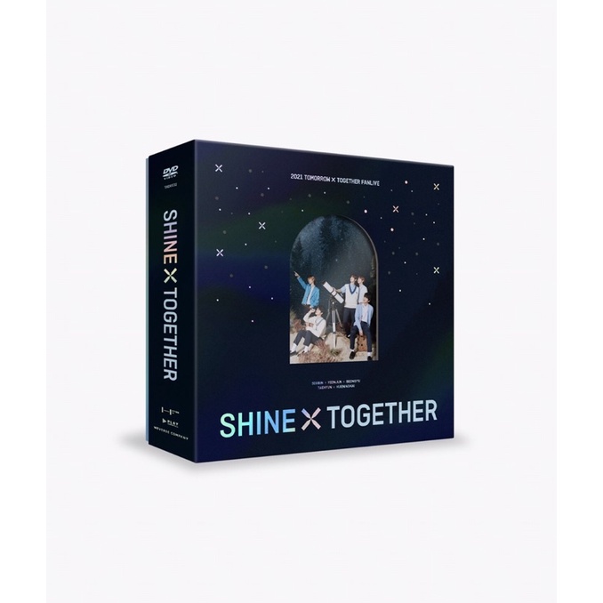TXT - 2021 FANLIVE SHINE X TOGETHER DVD