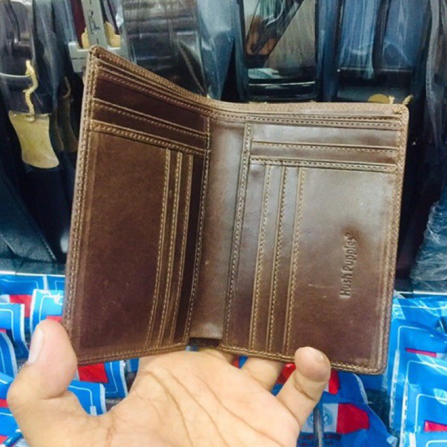 dompet pria kulit asli berkualitas jenis kulit full-up ukuran 3/4 #dompet #dompetpria #dompetkulit