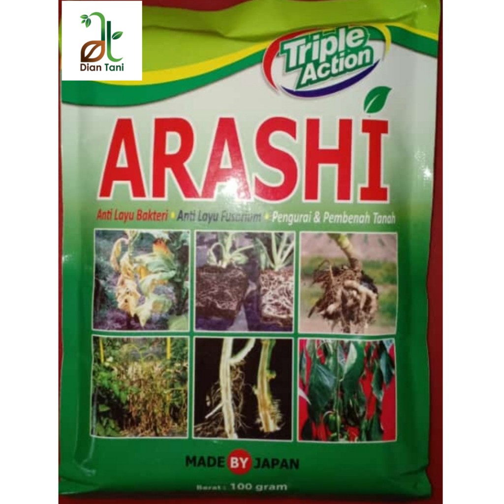 Pupuk Arashi bakterisida anti  layu fusarium anti  bakteri 