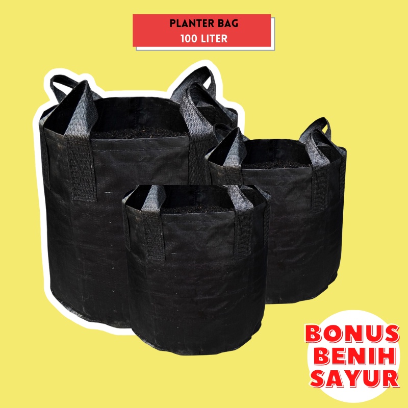Planter Bag 100 Liter Planterbag Ukuran 50 Planter Bag Murah Harga Grosir Cocok Buat Planter Bag Tan