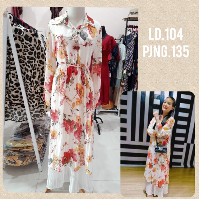 LONG DRESS BUNGA NAGITA