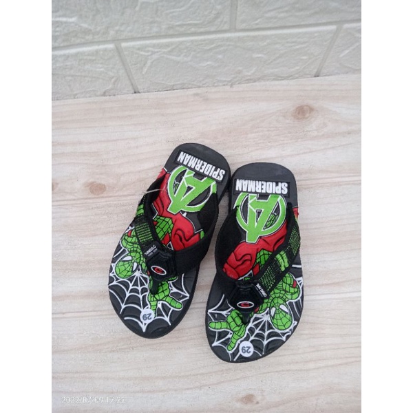 Sandal japit gunung anak webink sol karet