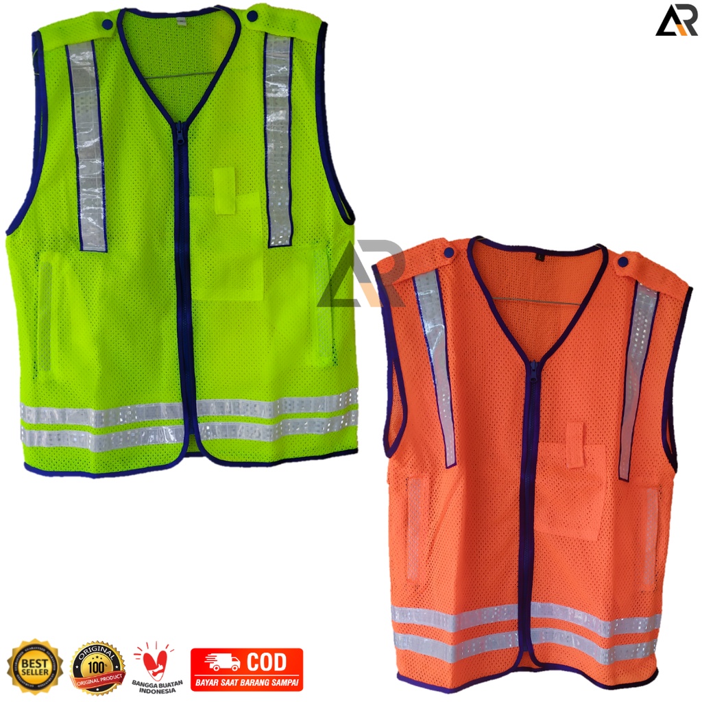 Rompi PARKIR/PROYEK/KERJA/Rompi Lapangan/Rompi pria/Rompi Bodyvest/ COD