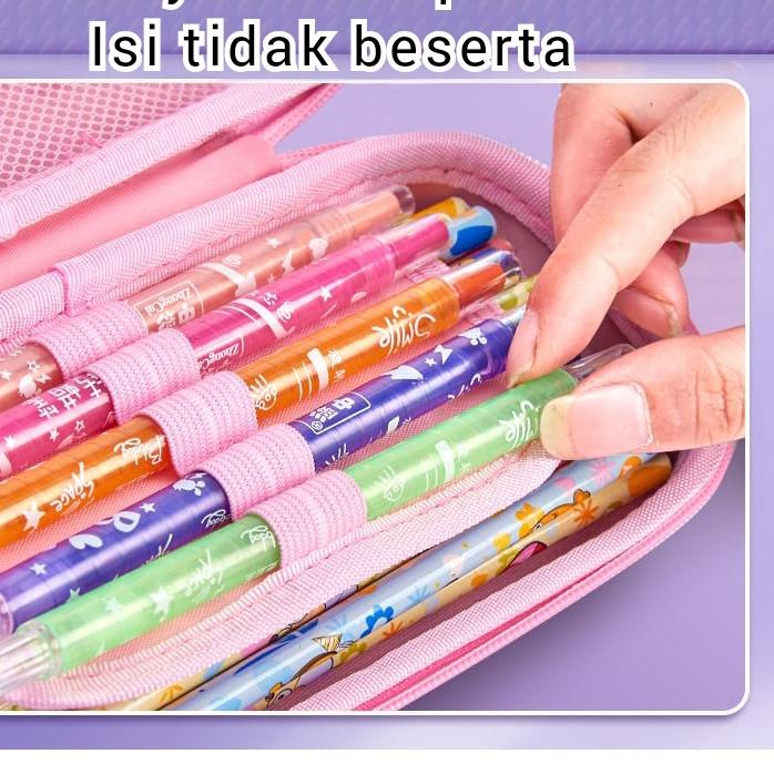 

Promo Kotak pensil tempat pensil hardcewe MERMAID 3D 6D kado ultah anak keren Size 22x5x10 CM Import ✓