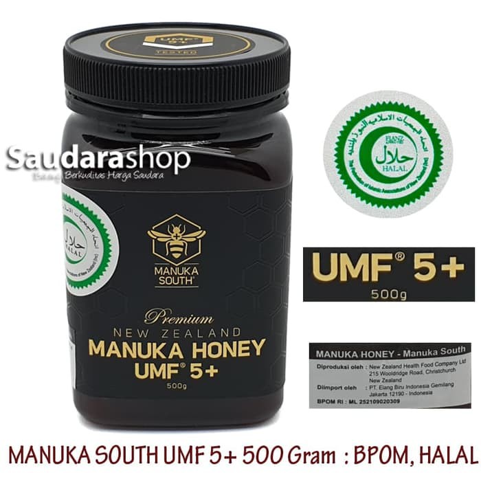 

Manuka Honey Manuka South UMF +5 500 gram Asli dan Resmi / Madu Manuka