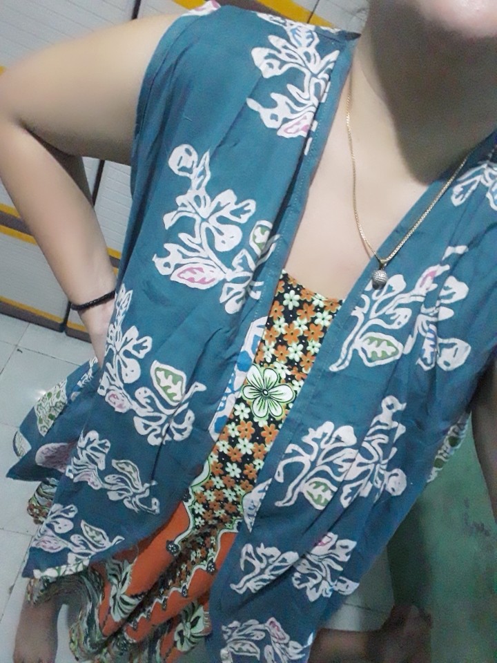 Atasan Batik Wanita Outer Cardigan Batik Jumbo A606