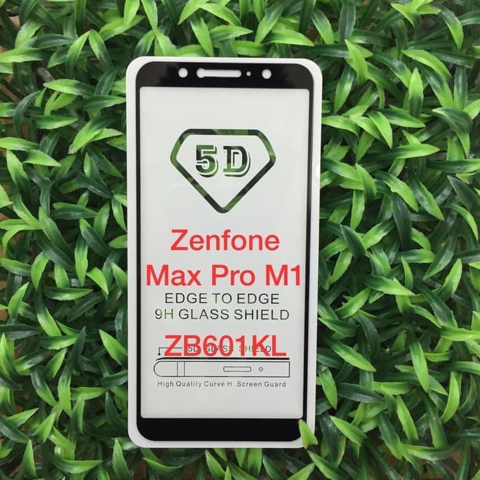 Tempered Glass Full Cover 5D Asus Zenfone Max Pro M2 5Dimension