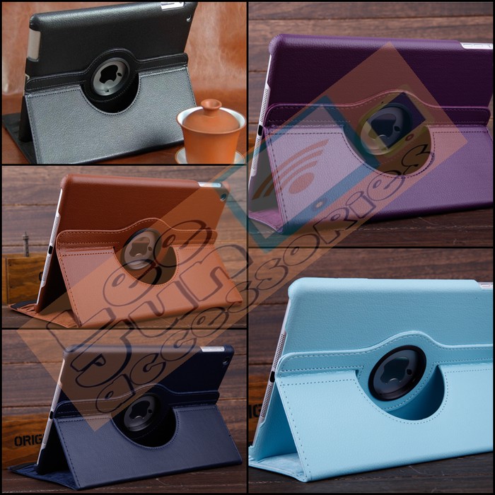 BURUAN ORDER iPad Air 1 Rotary Smart Flip Cover / Case (Hard)