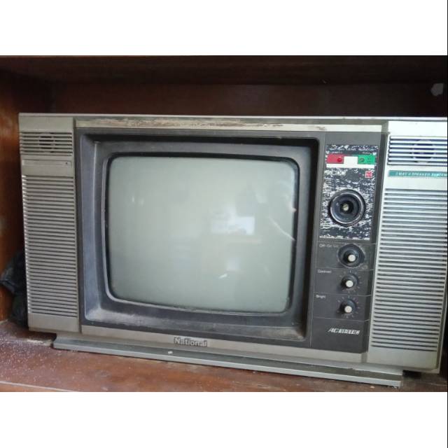 TV jadul merk national