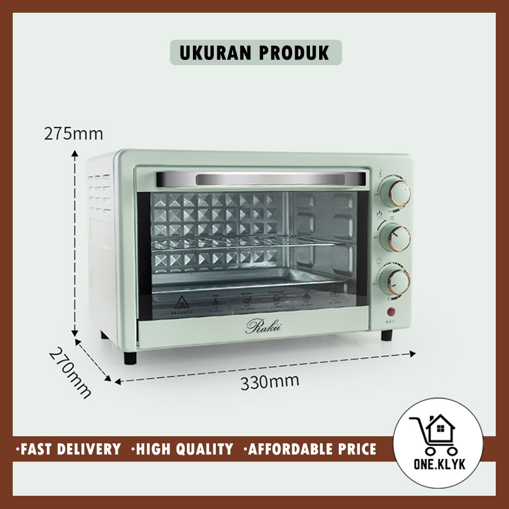 Oven Listrik 22 Liter | Oven Import High Quality Kapasitas 22 Liter