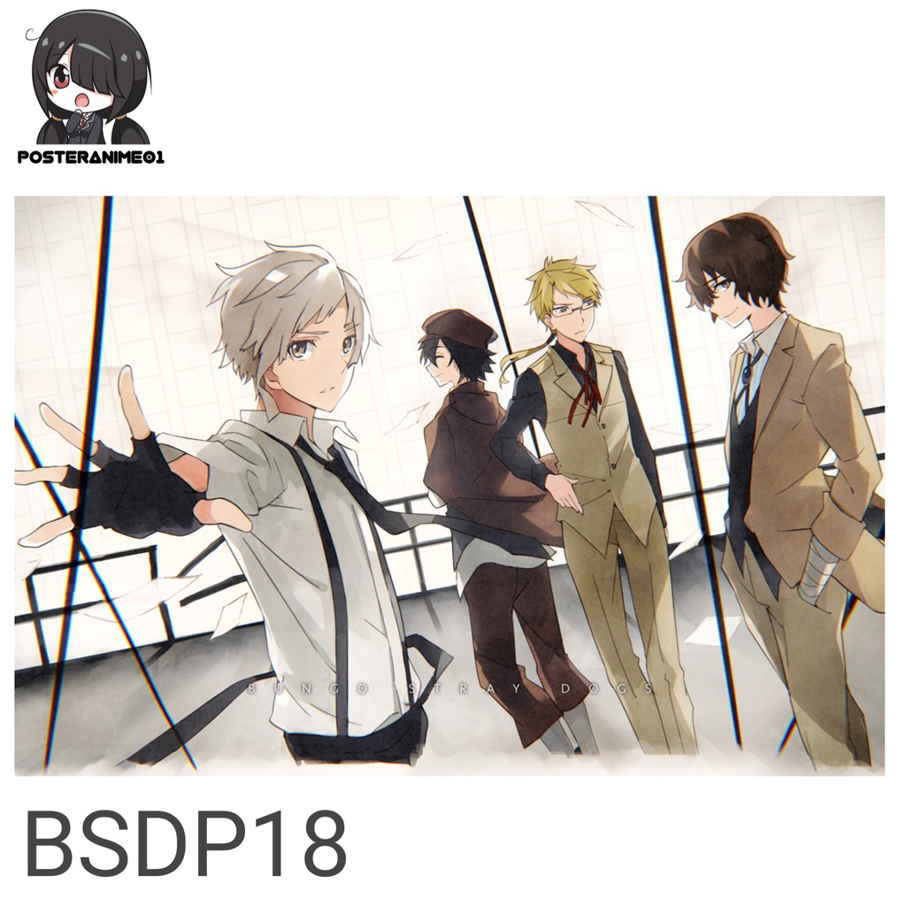 Poster Anime Bungou Stray Dogs #1 | Poster Anime Bungou Stray Dogs-BSDP18