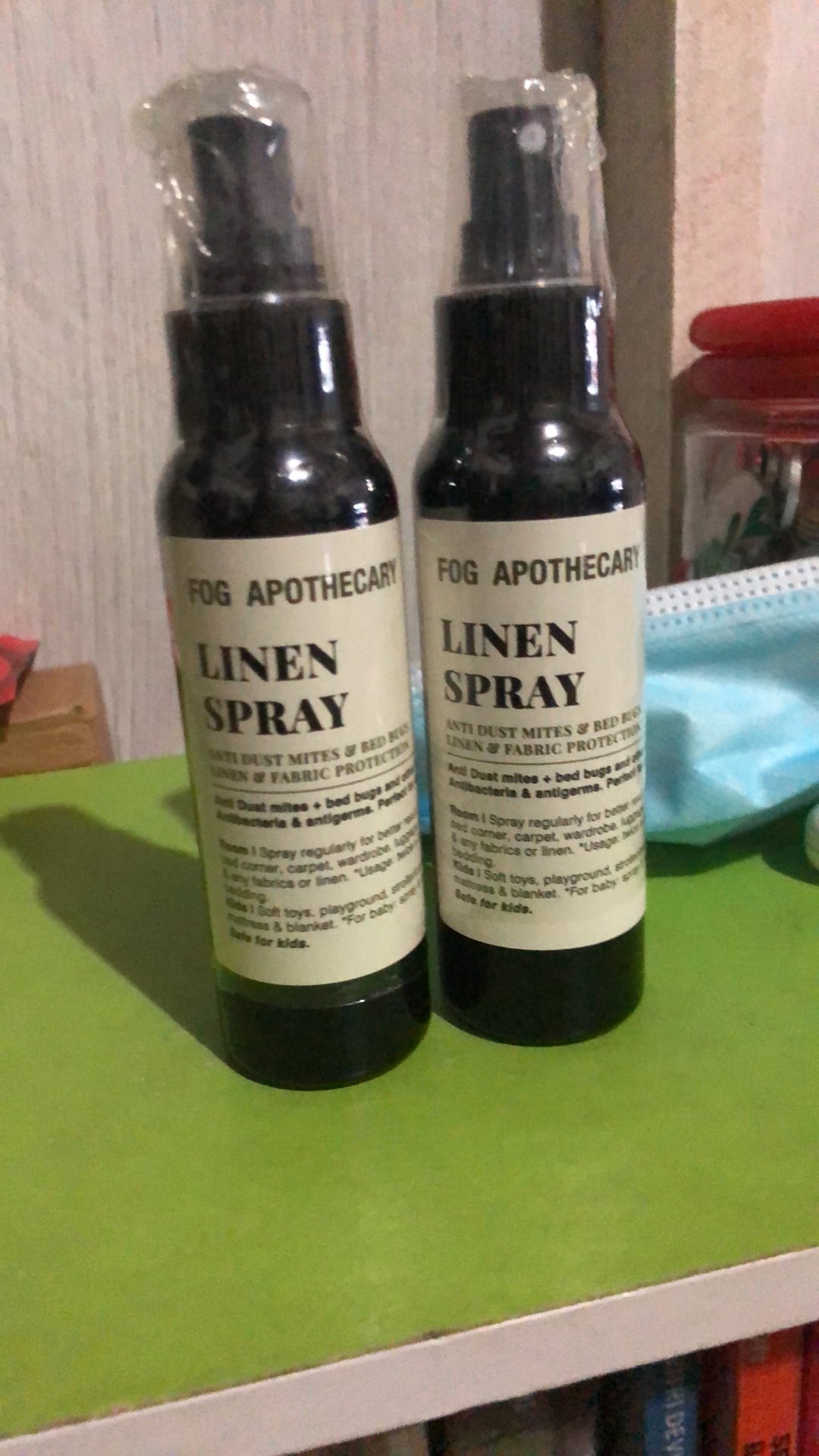 Fog Apothecary Linen Spray |anti-tungau & Kutu Debu