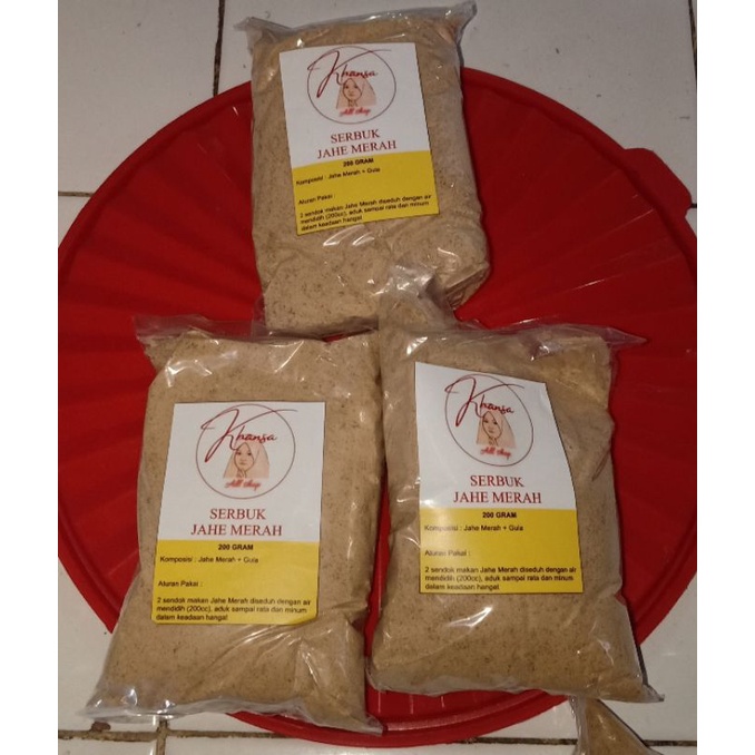 

Khansaallshop Jahe merah (200gr)