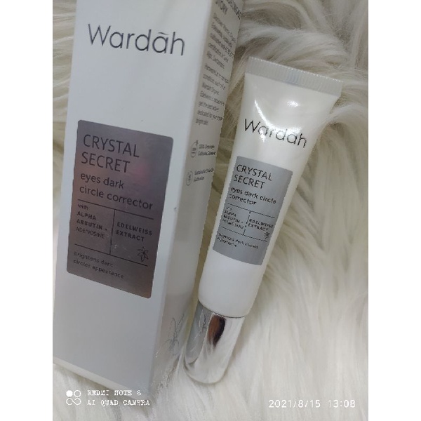 Jual WARDAH CRYSTAL SECRET EYES DARK CIRCLE CORRECTOR/WARDAH WHITE