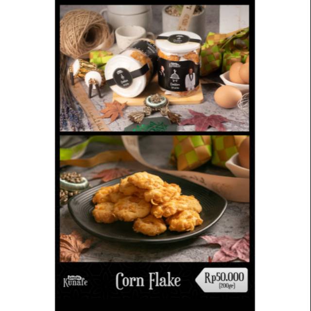 

Corn flake Bandung Kunafe