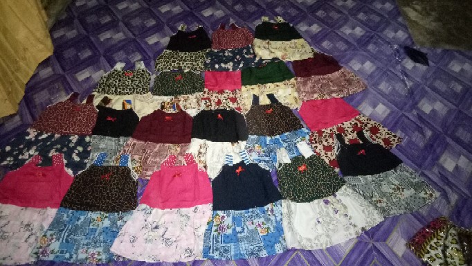 (1kg=20pcs) Daster Anak Katun, Daster Anak Murah, Batik Anak Cantik Lucu,baju Anak Batik