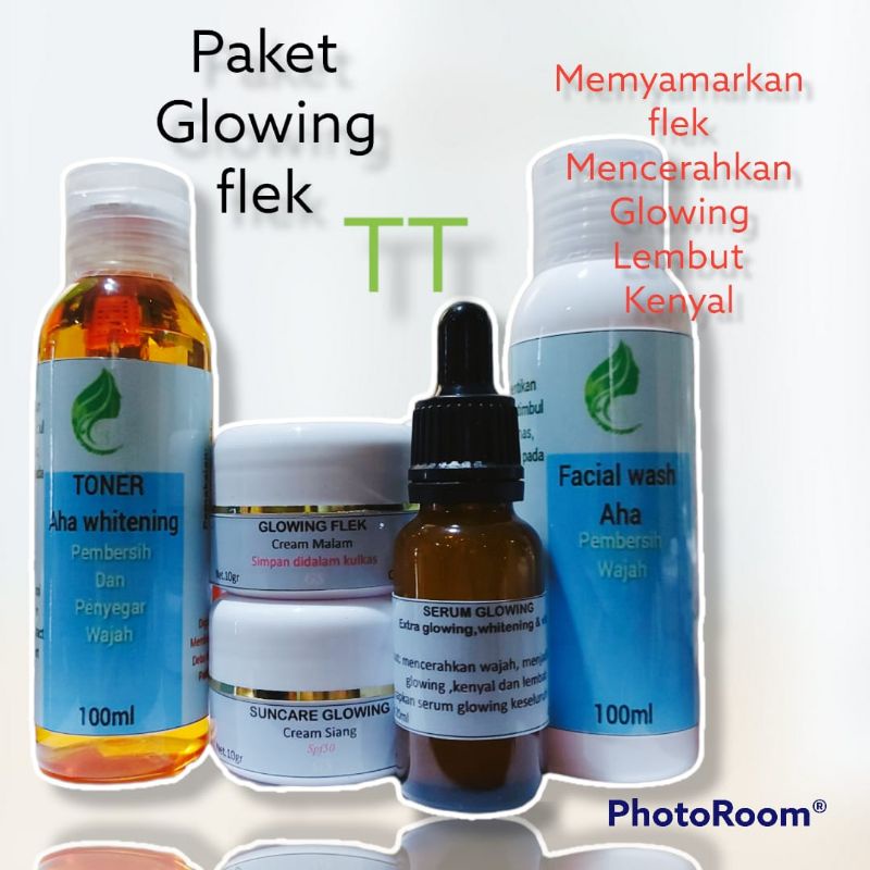 paket glowing flek aha racik 5