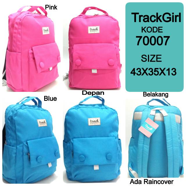 TAS RANSEL SEKOLAH ANAK PEREMPUAN TRACKGIRL 70007