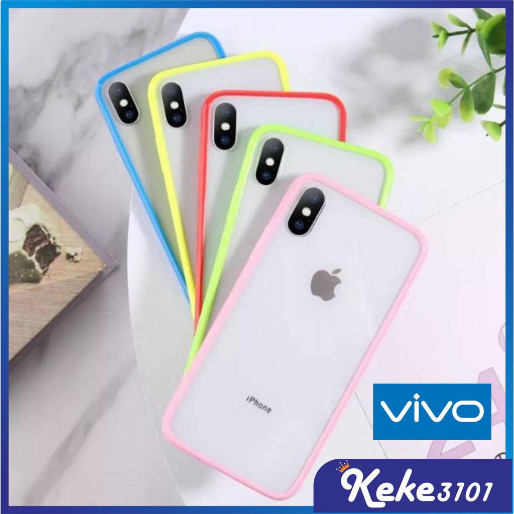 Case Vivo Fuze Warna Warni Y91 Y95 Y91C Y17 Y83 Y81 Y71 Y53