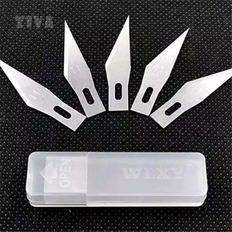 

New REFIL ISI ULANG PEN CUTTER ISI 5 PCS TAJAM KUAT