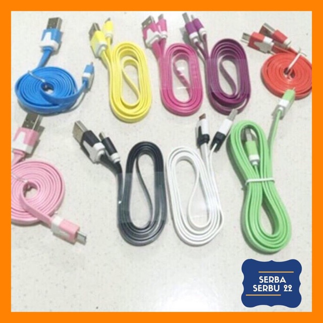 Kabel Charger Android / Kabel Warna ( RANDOM )