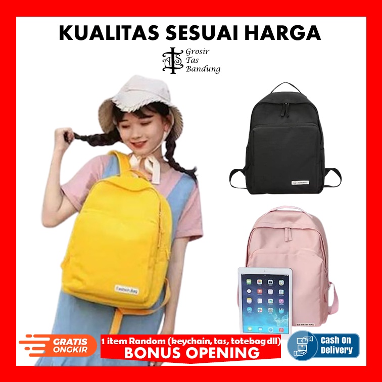GROSIR TAS WANITA AVANZA RANSEL BACKPACK KOREAN KOREA IMPORT MURAH KEKINIAN BESAR BATAM BRANDED WARN