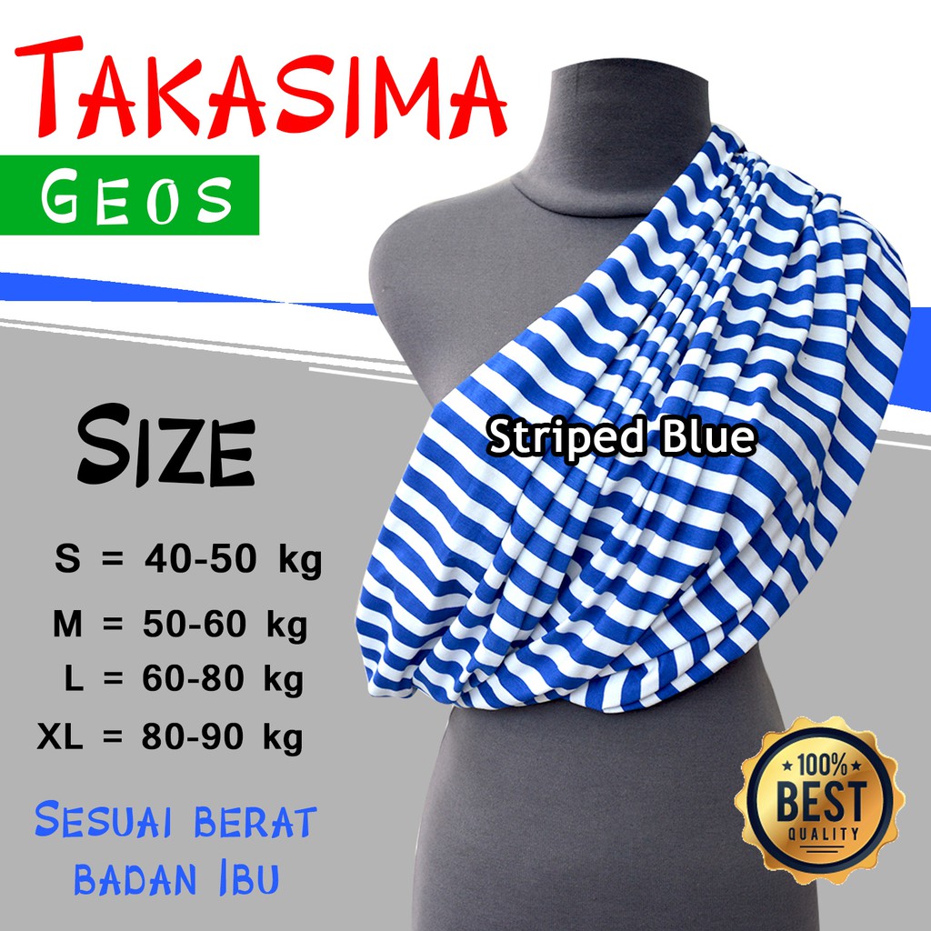 Geos Takasima Gendongan Kaos gendongan bayi, gendongan murah gendongan samping