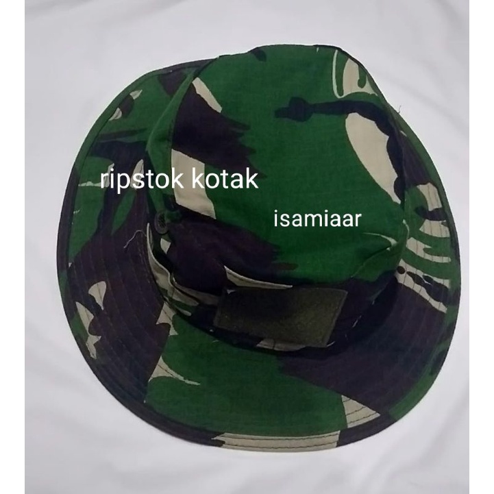 TOPI RIMBA LORENG MALVINAS//BAHAN PALBET //ANTI AIR //TIDAK TEMBus