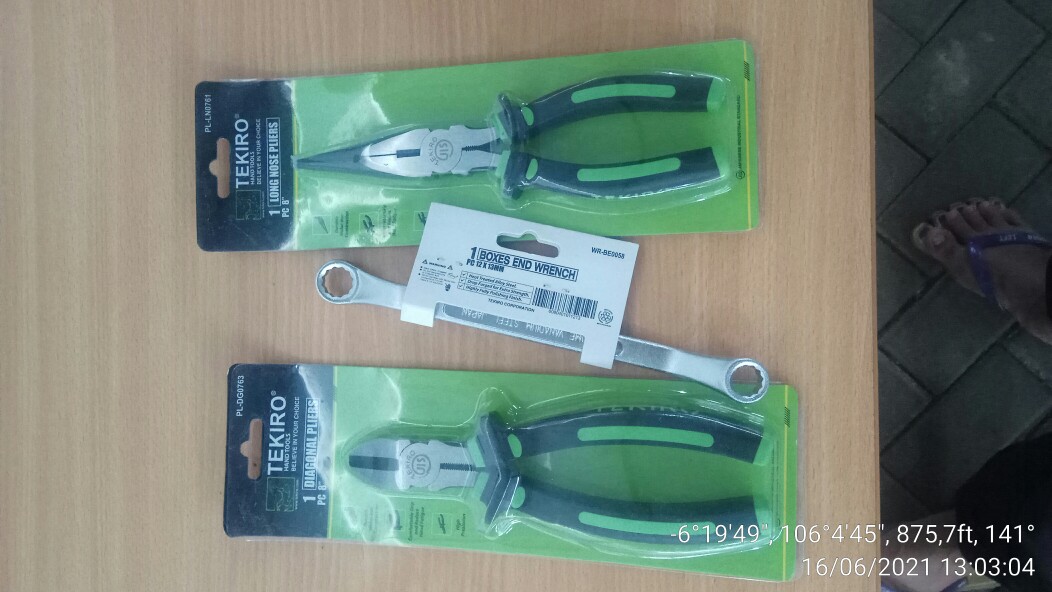 Tang Potong Tekiro / Tang Tekiro 4,5 Inci, 6 Inci Dan 8 Inci / Tang Potong / Perkakas / Toolset