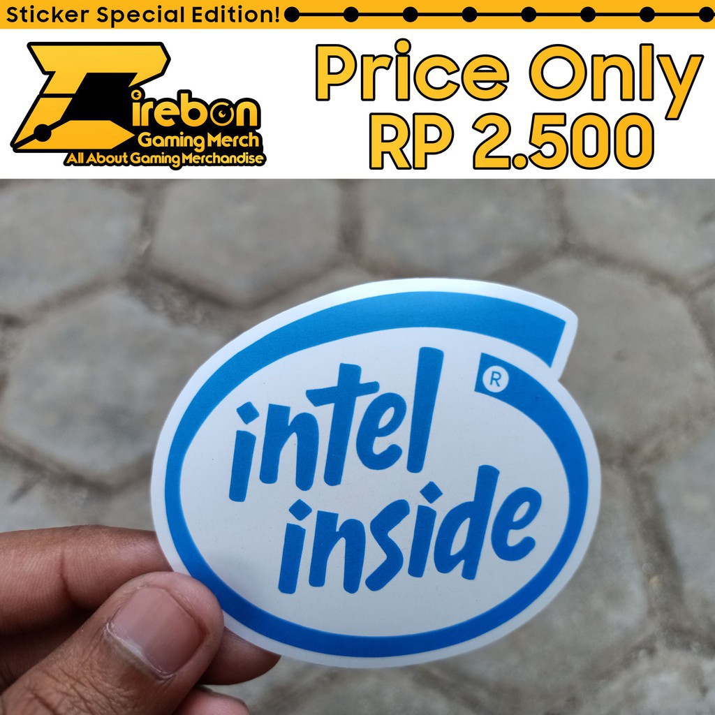 

(PROMO) Sticker Stiker Intel Inside Official Website -Hyna Sticker