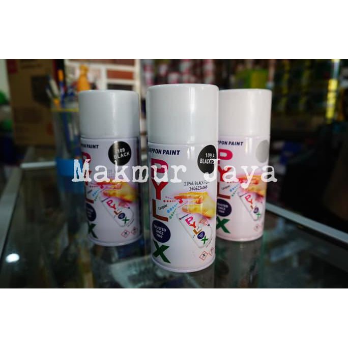 

Baru Pylox 109A Black Flat 300 Cc Cat Semprot Nippon Paint Hitam Doff Kualitas Baik