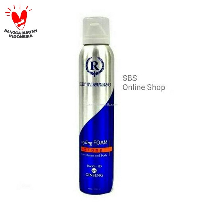 rudy hadisuwarno styling foam strong 200 ml