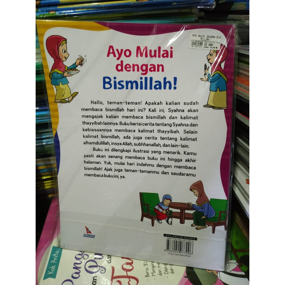 Buku Ayo Mulai dengan Bismillah